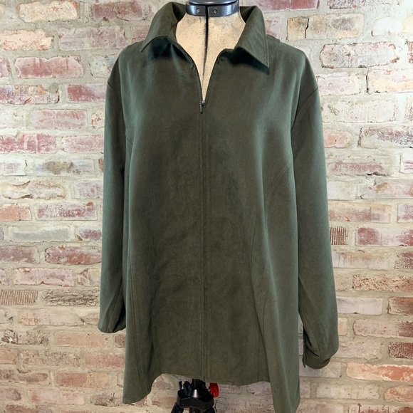 Sonoma green lightweight jacket blazer 3X - Picture 1 of 7